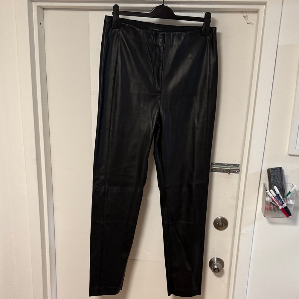 Ann Taylor Black Vegan Leather pants